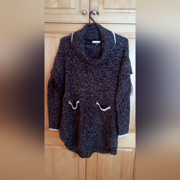 NWT True North Denim Sweater/Cape O/S - Picture 4 of 9